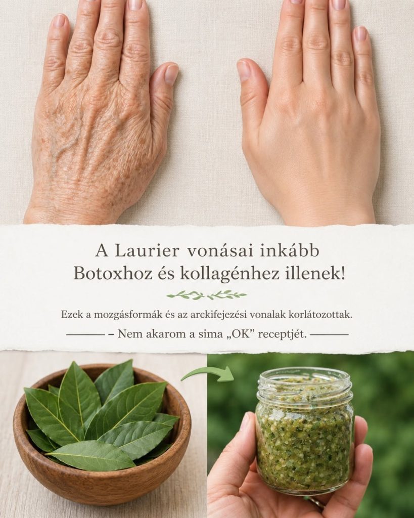 A babérlevél erősebb, mint a Botox és a kollagén! editoronOctober 22, 2026