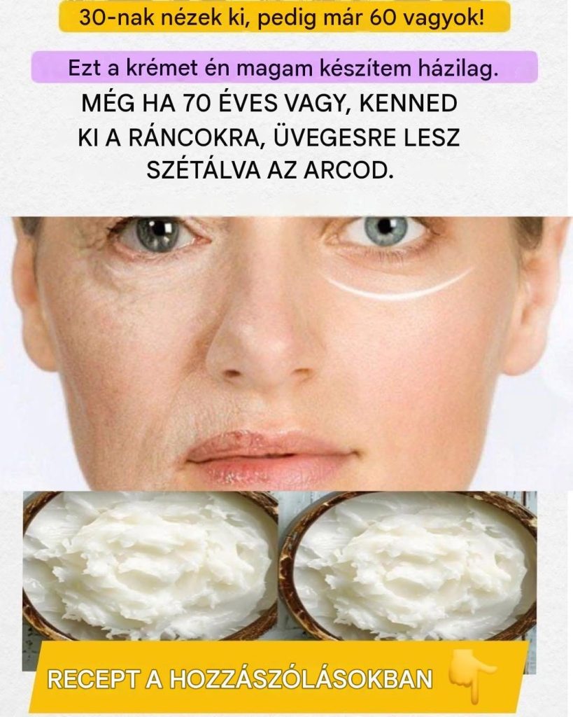 Készítsd el a szódabikarbónás krémet, és lefekvés előtt kend fel. Viszlát a ráncoknak és a bőrhibáknak! A teljes receptet a fotó első hozzászólásában hagyom.